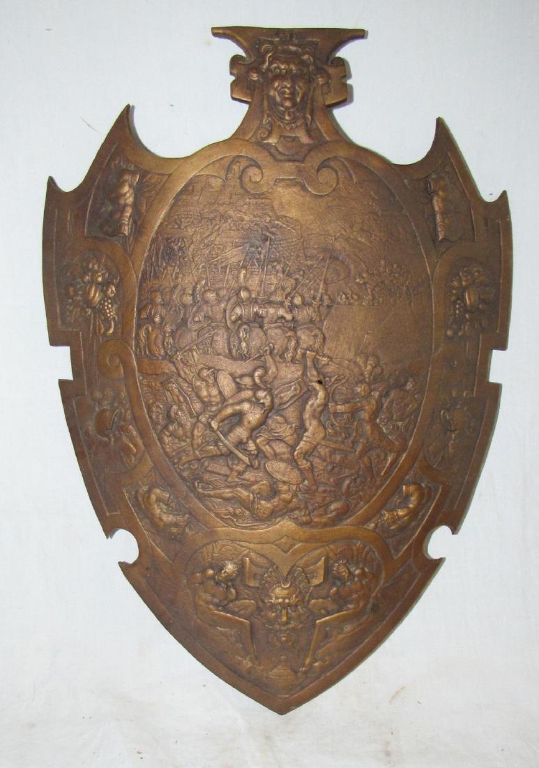 Antique Shield Made in Germany Wall Medieval Plaque (1 of 9)
