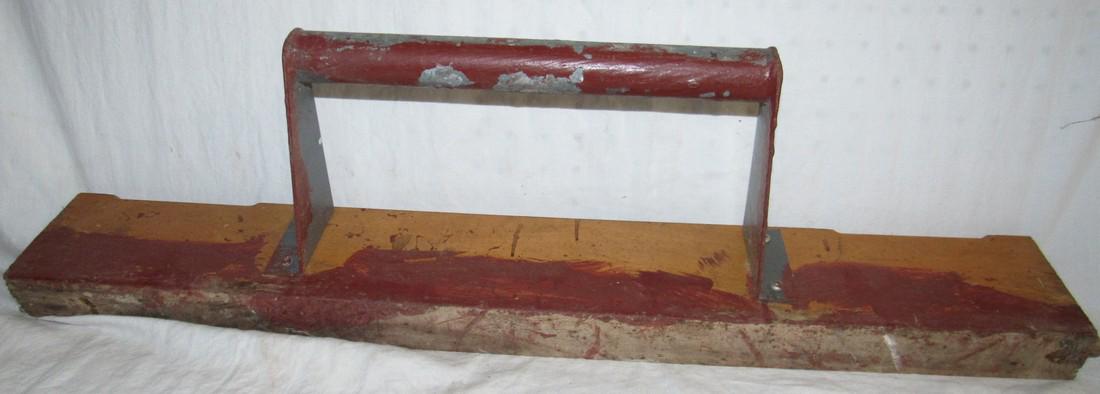 Vintage Industrial Work Bench Foot Rest (1 of 2)