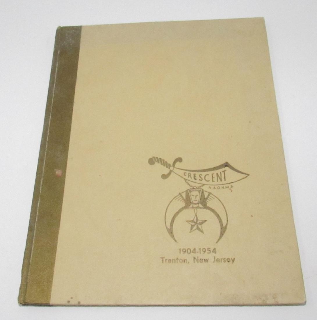 1954 History of Crescent Temple Masonic Book (1 of 2)
