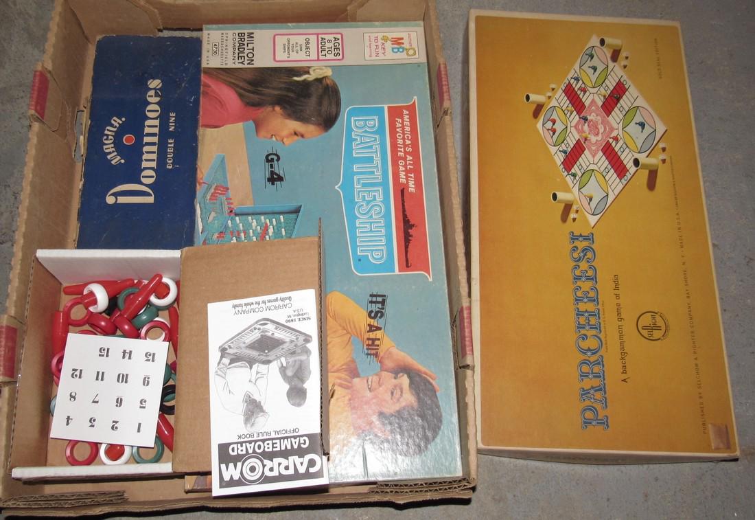 Battle Ship Parcheesi Board Games (1 of 2)