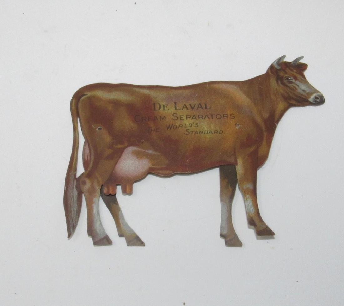 De Laval Cream Seperator Tin Cow Advertisement (1 of 2)