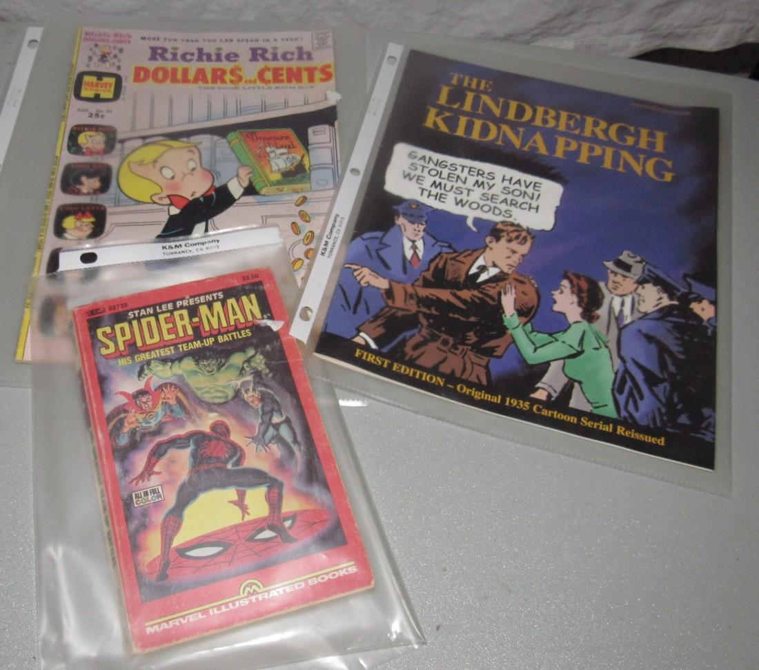 Richie Rich Spider Man Lindberg Comic Books: Getting all 3 pictured