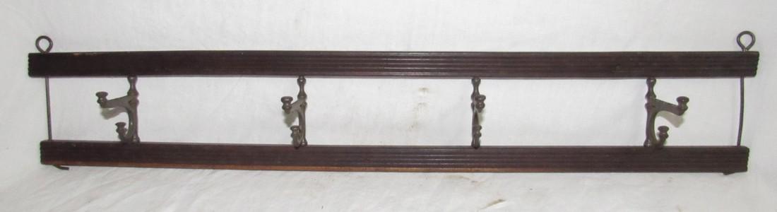 Hanging Coat Clothing Hat Rack (1 of 2)