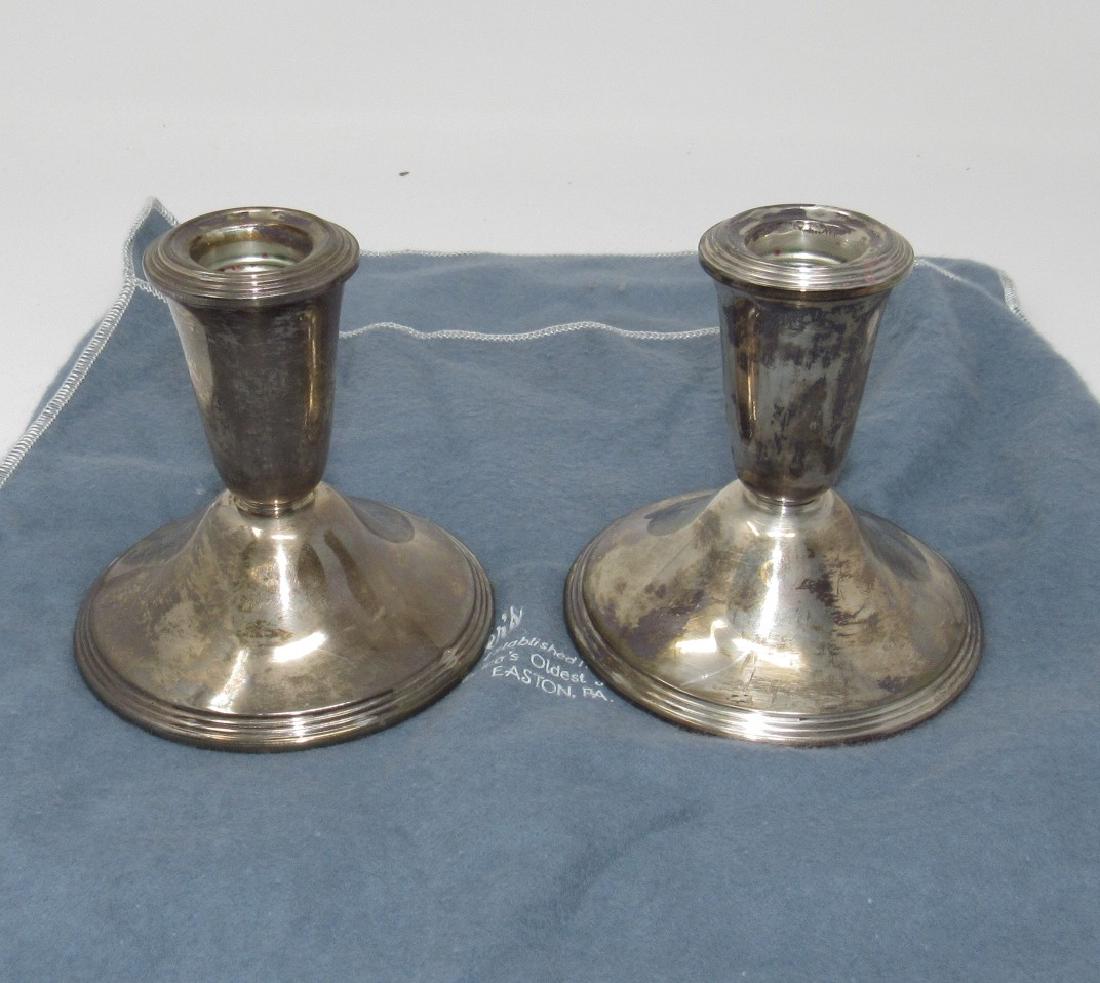 Newport sterling candle holders hot sale