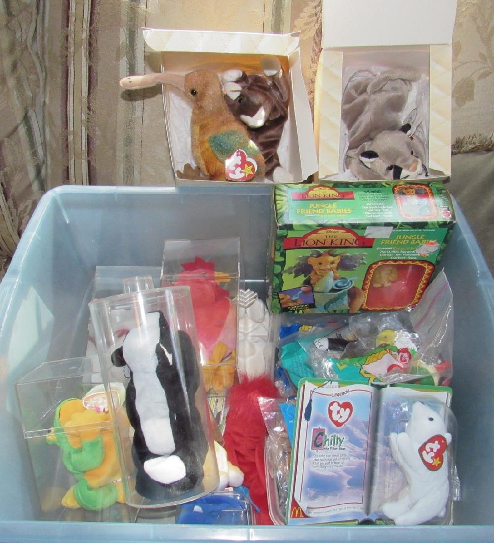 Ty Beanie Babies Little Little Golden Books McDonalds: Getting all pictured in box.