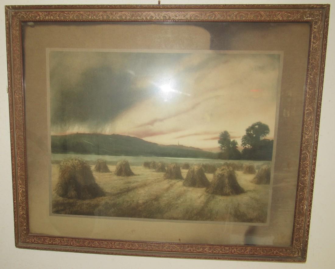 2 Farm Scene Country Prints (1 of 2)