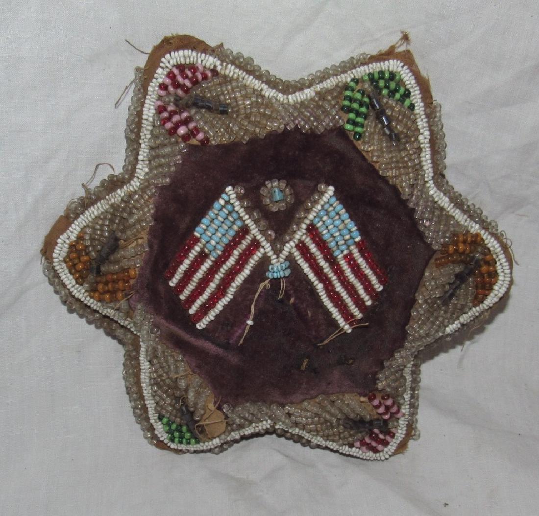 American Flags Beaded Pin Cushion (1 of 3)