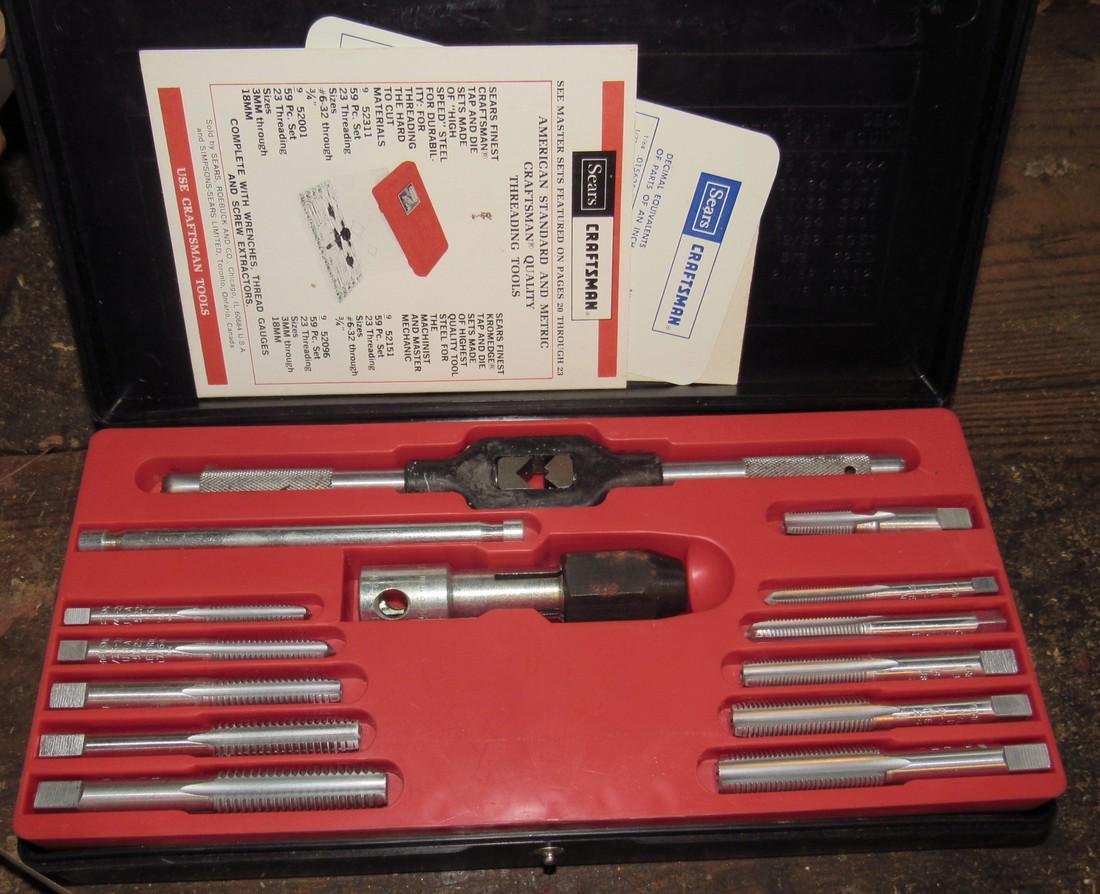 Craftsman kromedge tap 2024 and die set