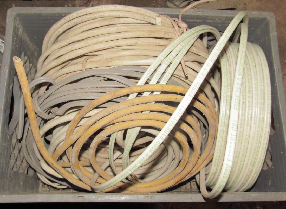 Milk Crate Full of Copper Wire (1 of 1)