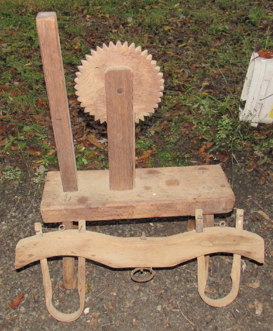 Goat Yoke & Wool Winder (1 of 3)