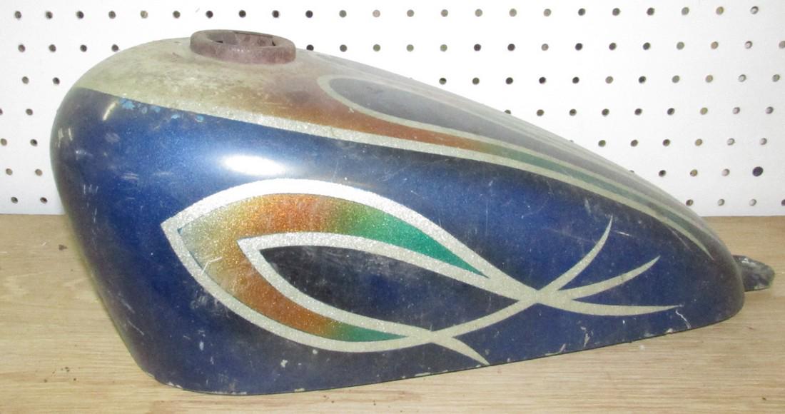 Vintage Fiberglass Works Motorcycle Gas Tank