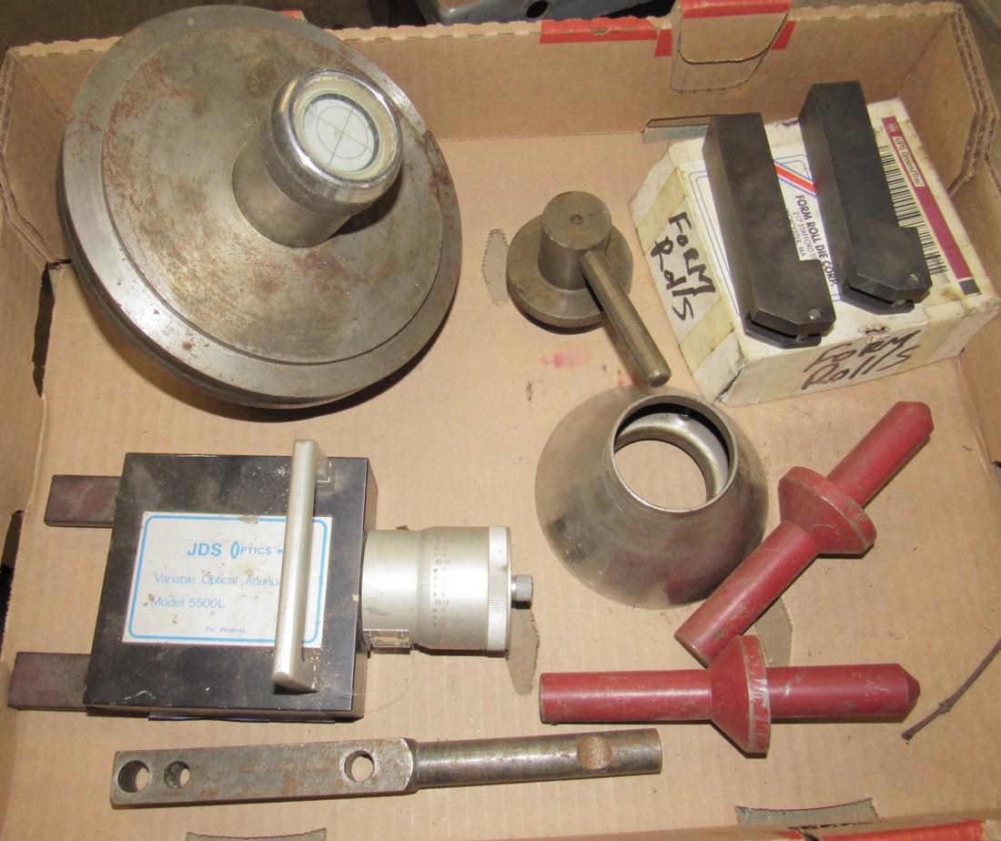 Variable Optical Attenuator Balancer & Machinist Tools: Getting all pictured in box. Sold in untested condition