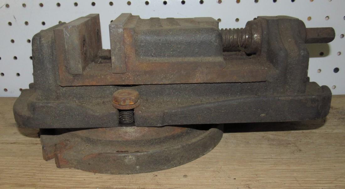 LW Chuck Milling Machine Vise Tool Holder 4 1/2" Jaws (1 of 5)