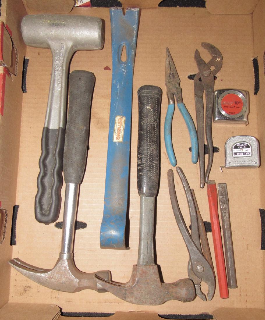 Carpenters Hammers Aluminum Lump Pry Bars Pliers (1 of 1)