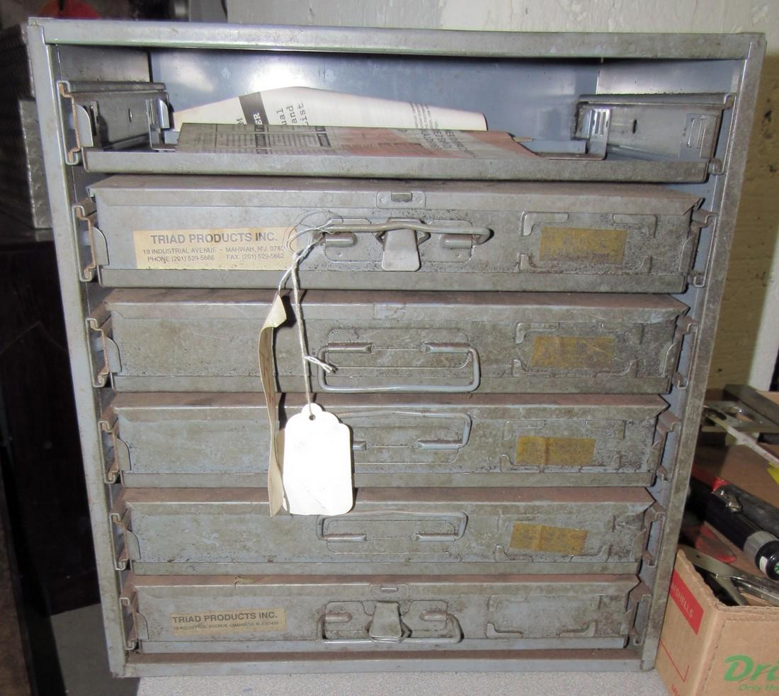 5 Drawer Parts Cabinet & Contents (1 of 6)