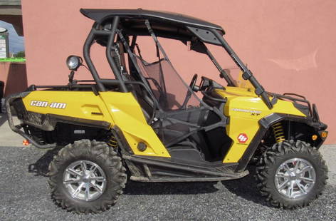 2013 Can Am Commander XT 1000 Side by Side ATV: 81 Miles with Good Pa Title. Meticulously maintained by owner ! Runs Good !