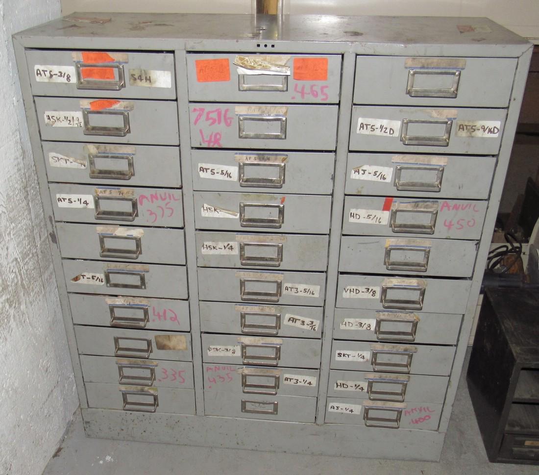 30 Drawer Parts Cabinet with Hardware (1 of 12)