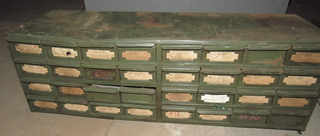 24 Drawer Parts Cabinet & Hardware (1 of 11)