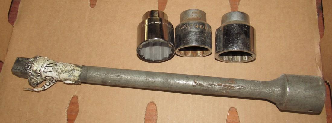 1" Drive Extension Craftsman 3/4" Drive Sockets 1 5/8" (1 of 2)