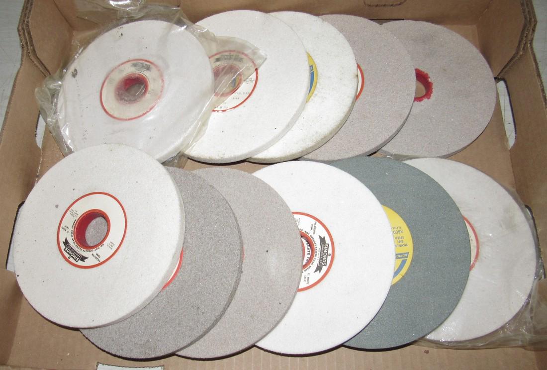 11 Simonds & Norton Abrasive Grinding Wheels 1/2" (1 of 4)