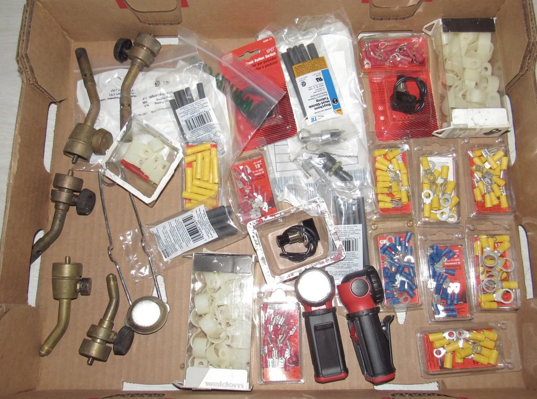 Wiring Connectors Push Button Torch Tips Heat Shrink (1 of 3)