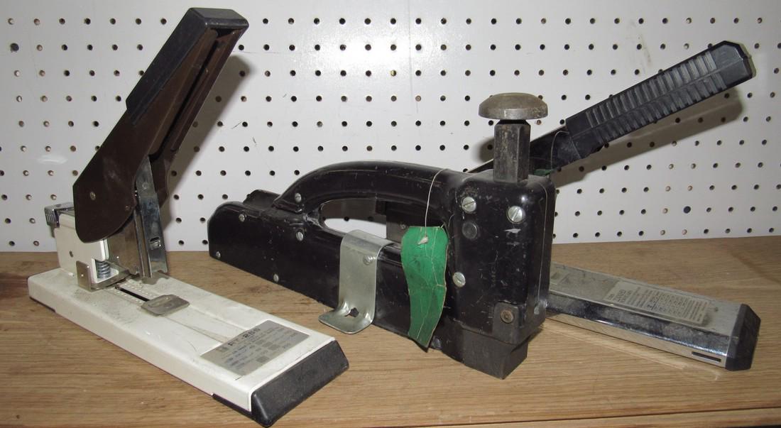 3 Industrial Commercial Staplers Bates 224XHD: Also included is RT-255 . All sold in untested condition