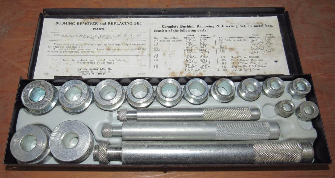 Dayton Hand Tool Bushing Remover Replacing Set (1 of 2)