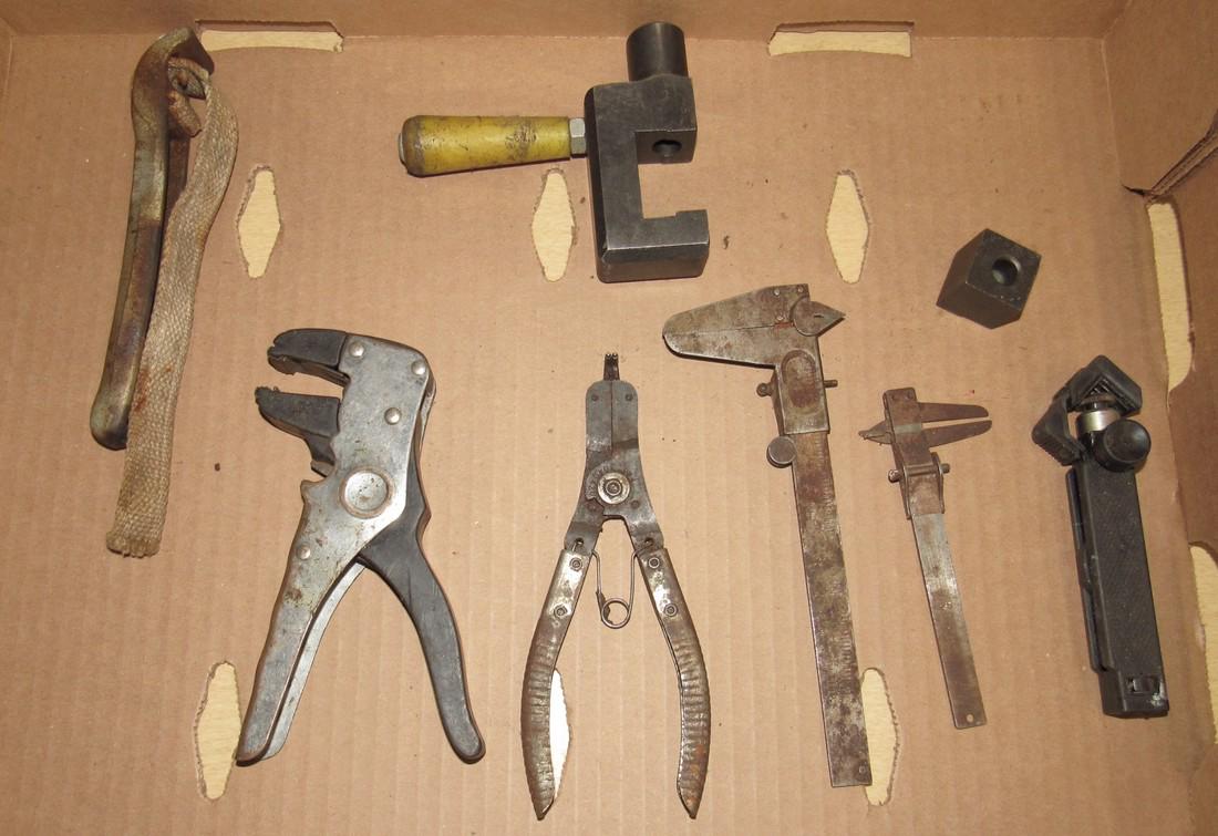 Crimpers Pliers Calipers Machinist Tool Lot (1 of 3)