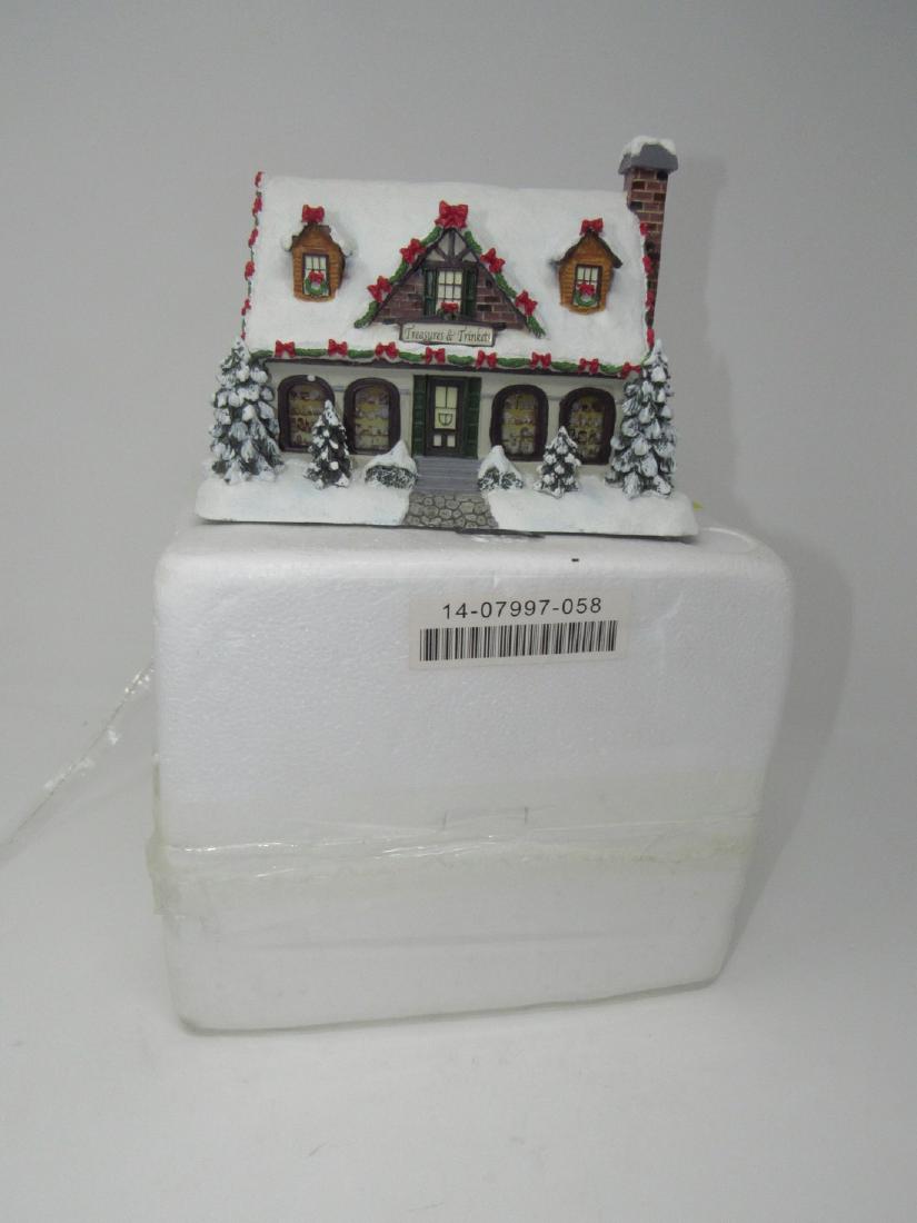 Hawthorne Village Trinkets & Treasures Thomas Kinkade: Opened Box for Picture.