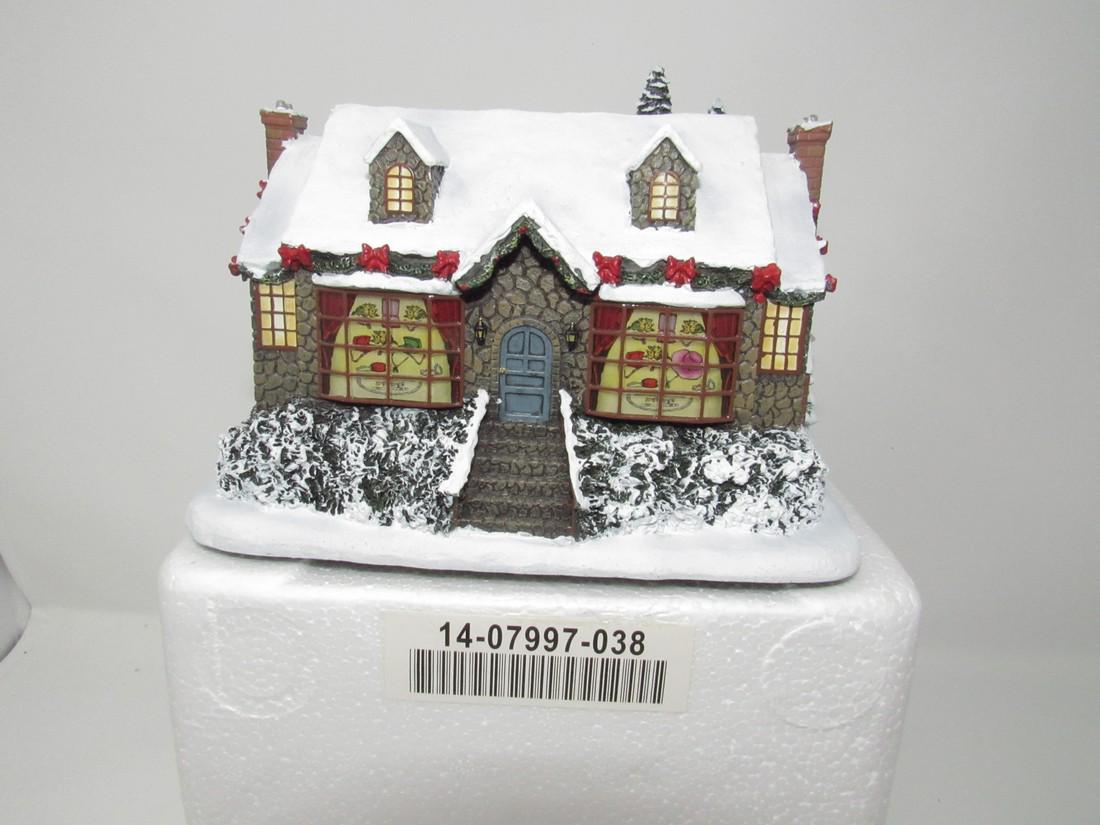 Hawthorne Village Jeweler Thomas Kinkade Christmas: Lighted House