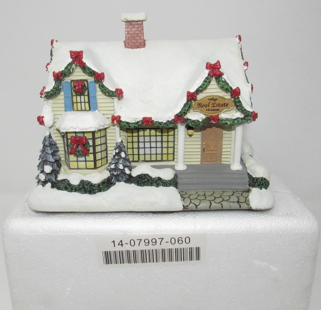 Thomas Kinkade Real Estate Christmas Lighted House: Hawthorne Village