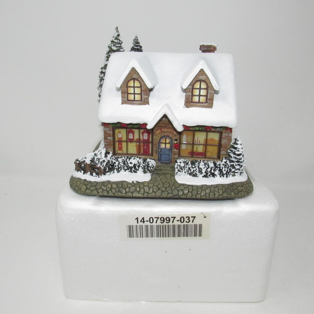 Thomas Kinkade Village Furniture Lighted Christmas: Hawthorne Village