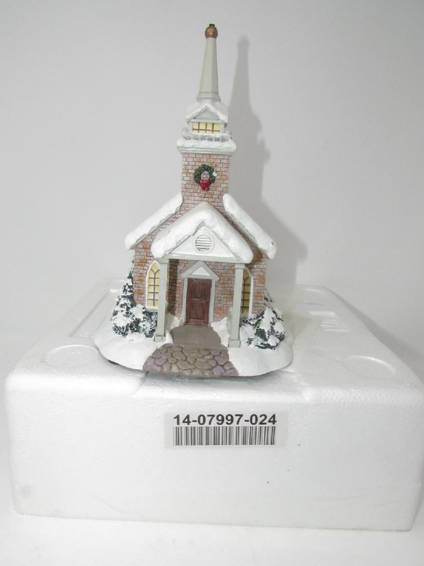 Thomas Kinkade Serenity Church Chapel Lighted: Hawthorne Village Christmas
