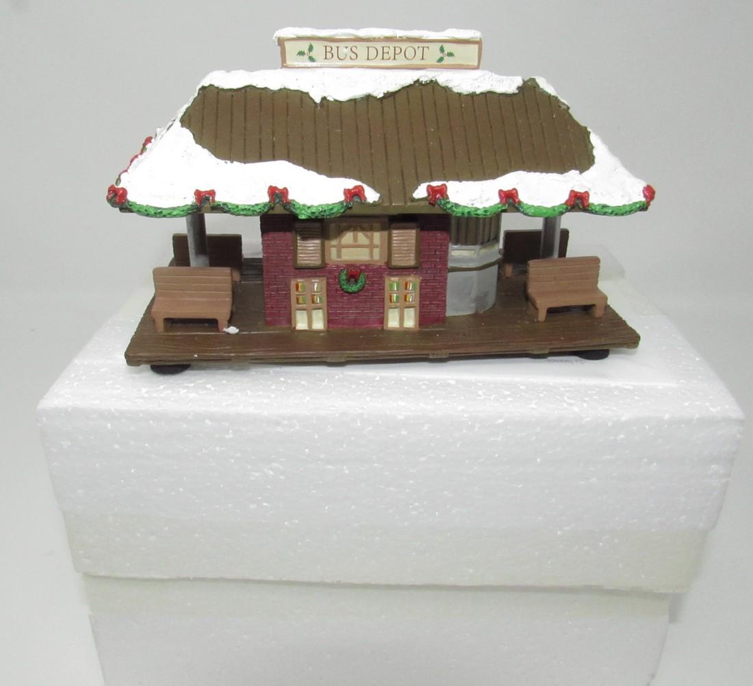 Hawthorne Village Train Station Bus Depot: Battery Operated