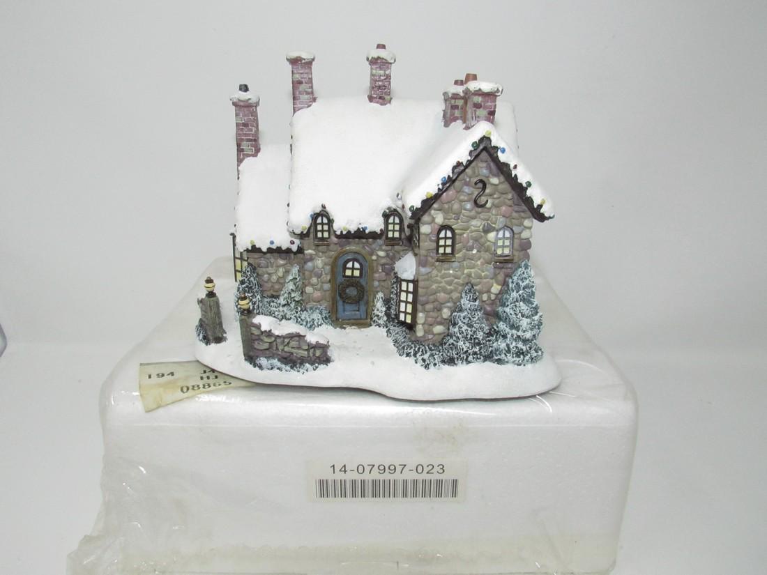 Thomas Kinkade McKenna's Christmas Lighted House: Hawthorne Village