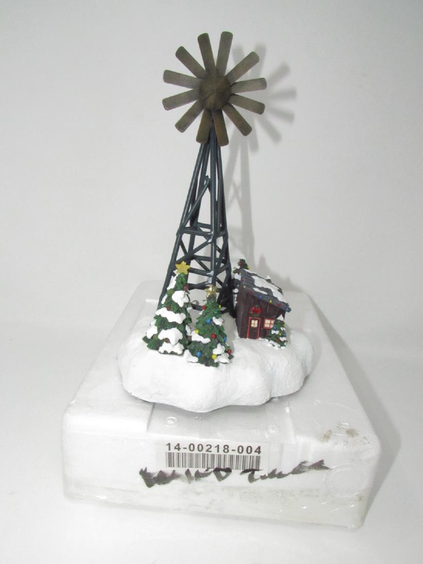 Hawthorne Village Train Wind Tower Holiday Collection: Hawthorne Village Battery Operated