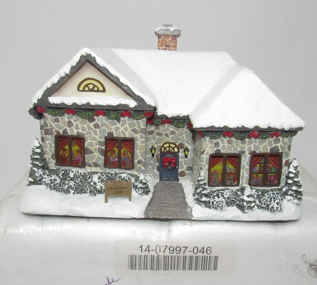 Thomas Kinkade Christmas CafÃ© Hawthorne Village: Lighted House