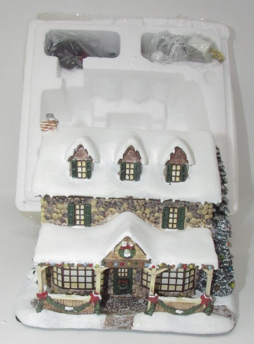 Thomas Kinkade From The Heart Gifts Christmas House: Hawthorne Village Lighted House