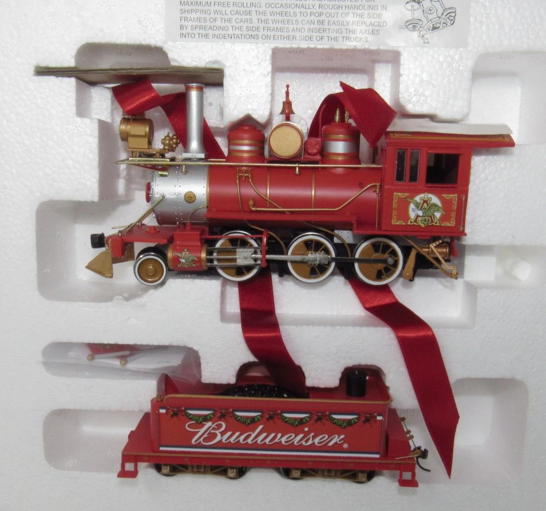Bachmann Budweiser Holiday Express Locomotive & Tender (1 of 1)