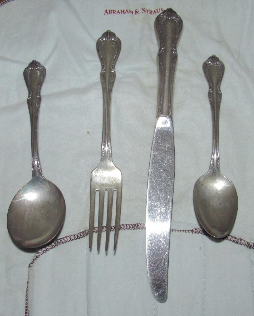 Mansion Sterling Silver Knife Fork & Spoons (1 of 3)