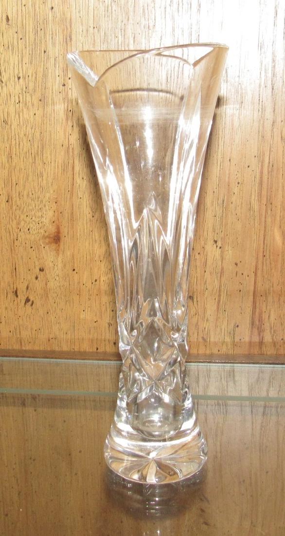Signed Waterford Crystal Vase
