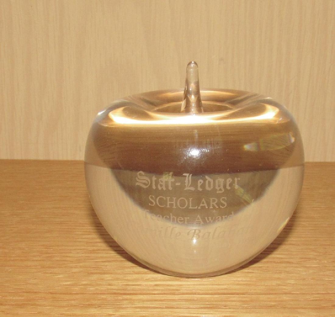 Tiffany & Co. Star Ledger Teacher Award Apple (1 of 2)