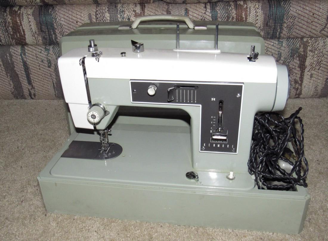 Vintage Sears Kenmore Sewing Machine (1 of 2)