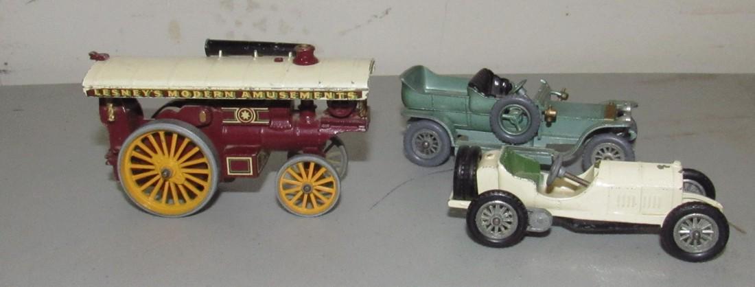 Lesney Matchbox Steam Roller & Cars: Getting all 3 pictured