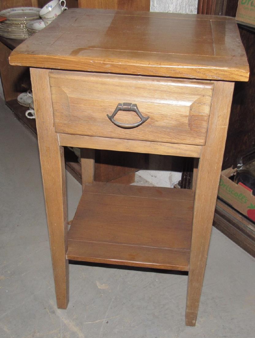 Oak Night Stand (1 of 3)