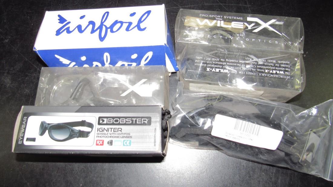 Bobster Airfoil Wiley Motorcycle Goggles: Getting all 6 Pairs