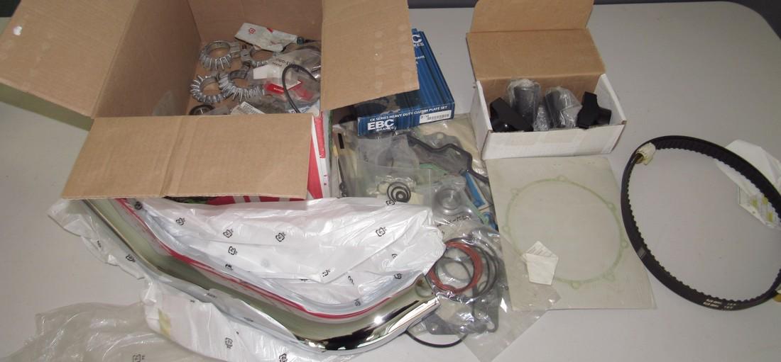 Honda Motorcycle Chrome Exhaust Cover Gaskets Brakes (1 of 5)