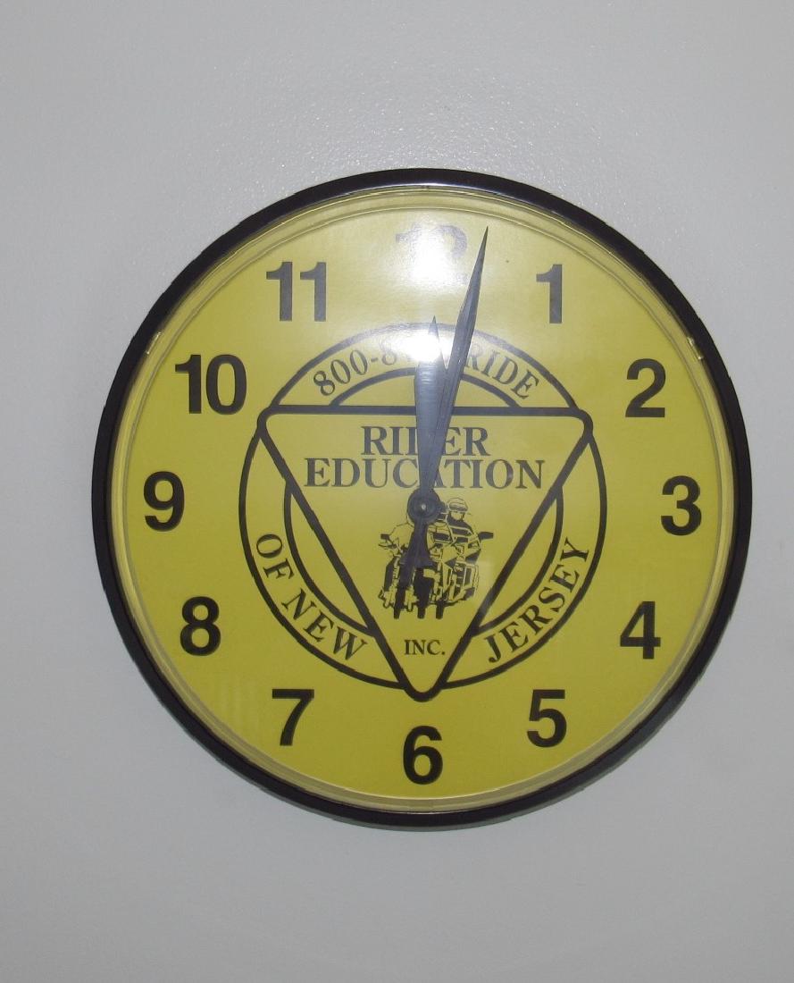 Rider Education of NJ Motorcycle Clock (1 of 1)