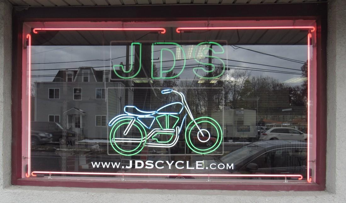 JDS Cycles Motorcycle Neon Sign (1 of 4)