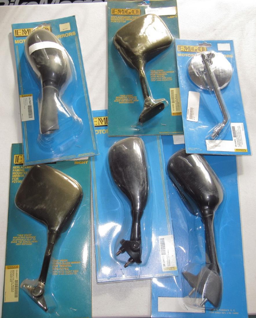 Emgo Motorcycle Mirrors Kawasaki Yamaha Honda (1 of 2)